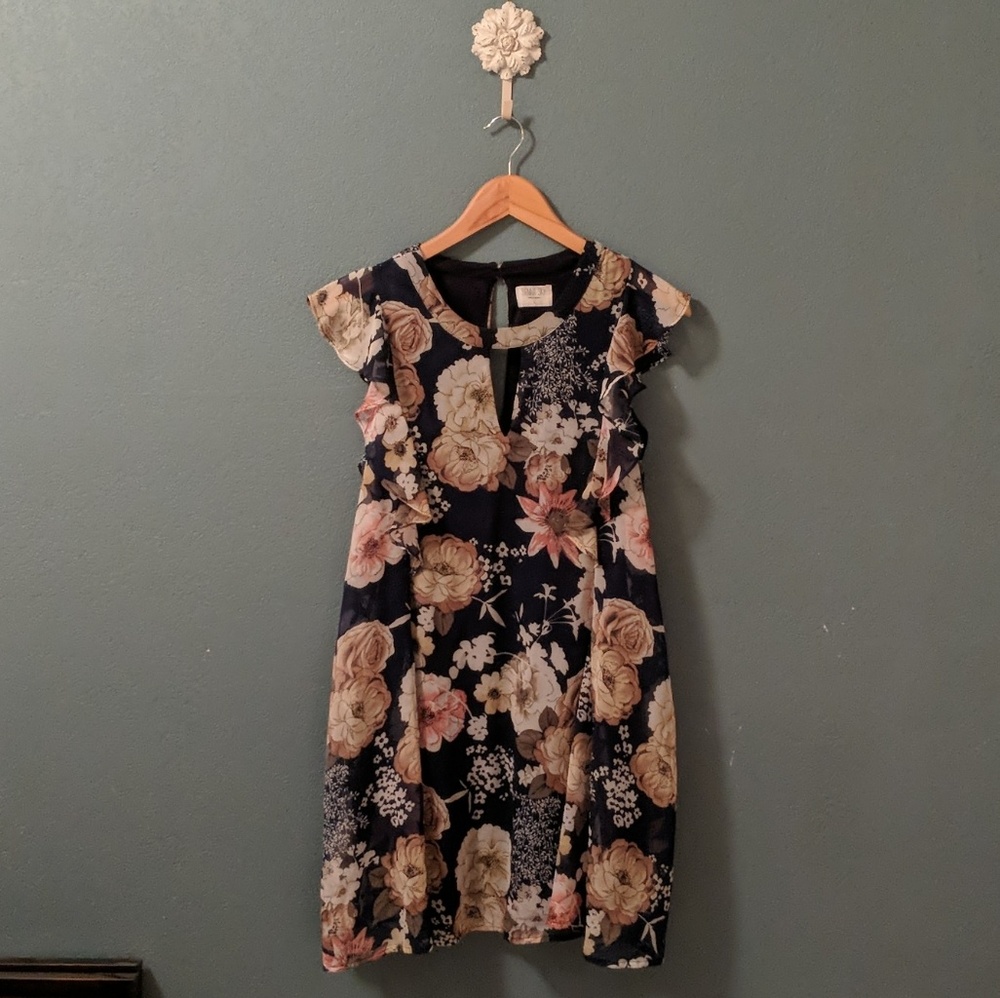 Sienna Sky light and flirty floral dress